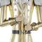 40" Gold Nutcracker Standing Metal Sculpturee